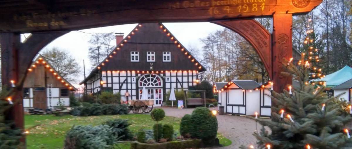 03.12.: Weihnachtsmarkt im Gastlichen Dorf